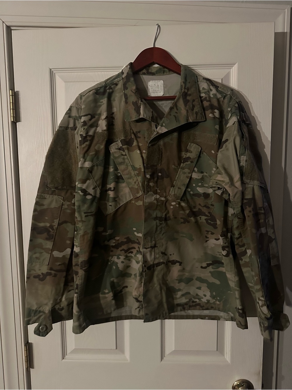 US Army Combat Uniform Coat in the Operational Camouflage Pattern Military